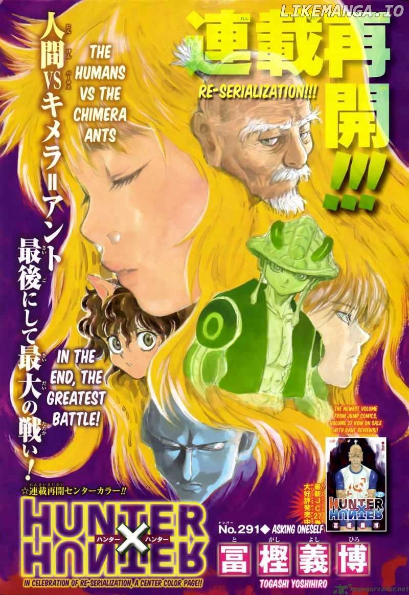 Hunter x Hunter, Chapter 291 image 02